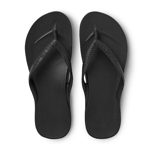 Archies_Thongs_-Black-_Arch_Support_Sandals_Birds_Eye_View_1200x
