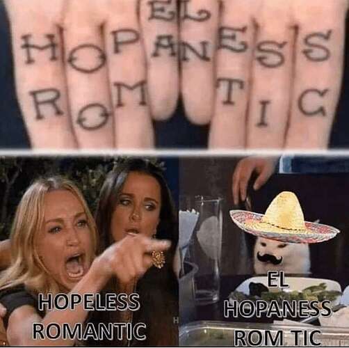funny-meme-about-woman-yelling-at-cat-hopeless-romantic-knuckle-tats