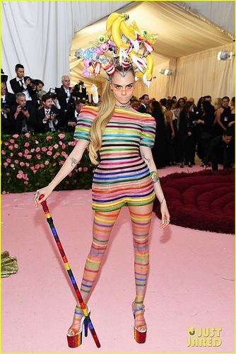 cara-delevingne-wears-rainbow-stripes-to-met-gala-2019-04