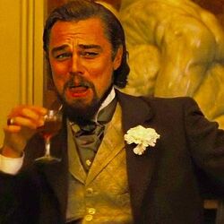 Leonardo-DiCaprio-laughing-meme-template-of-Django-Unchained