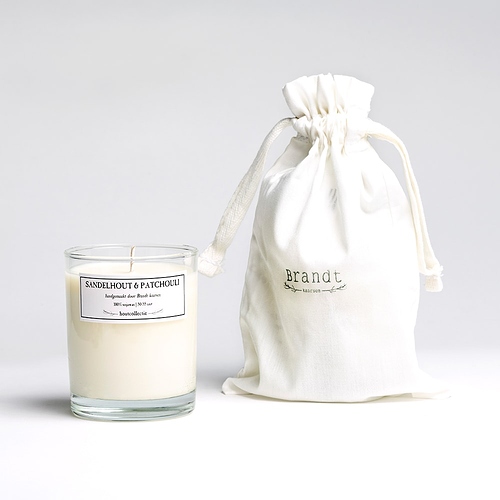 Sojawas-Kaars-Sandelhout-Patchouli