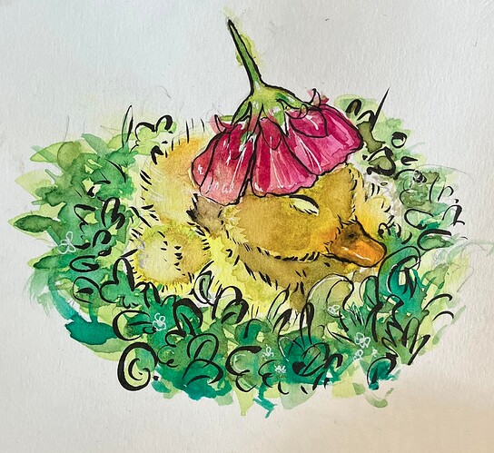 Flower_duckling