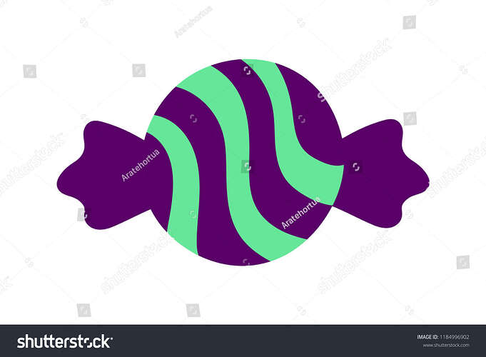 stock-vector-vector-cartoon-purple-and-green-candy-icon-isolated-1184996902