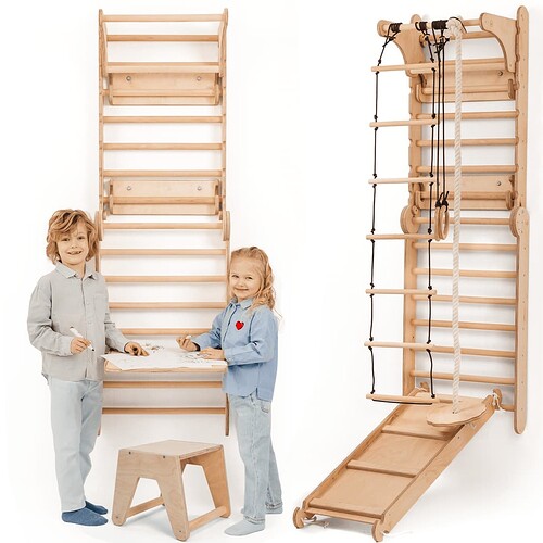 4-in-1-houten-zweedse-wand-klimladder-voor-kinderen-schommel-set-glijbaan-kunsttoevoeging-2005408