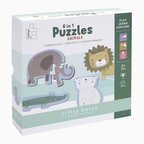 little-dutch-6-in-1-puzzel-animals