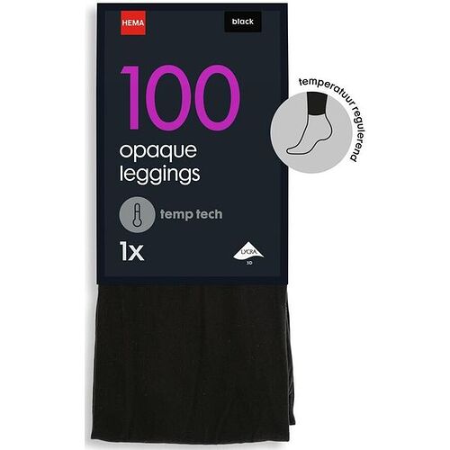 HEMA-Legging-100-Denier-Zwart-(zwart)