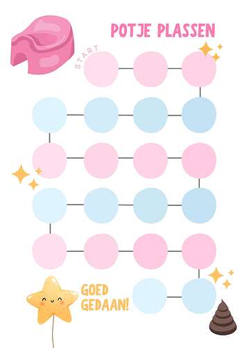 Cute Playful Fun Kids Reward Chart Document