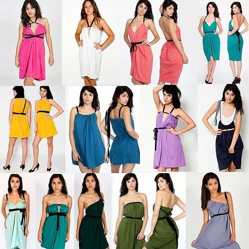American Apparel Multi-way Dress