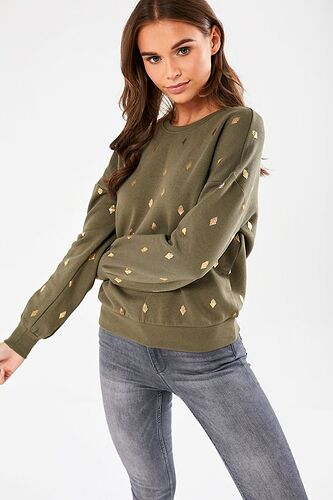 zaggie_feather_print_sweat_top_in_khaki-4