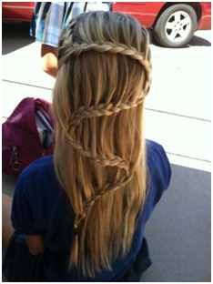 waterval-vlecht