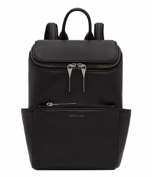 matt-en-nat-brave-mini-dwell-backpack-rugtassen-black-backpacks-front-600