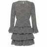 luipaard-ruffle-dress-zwart-2