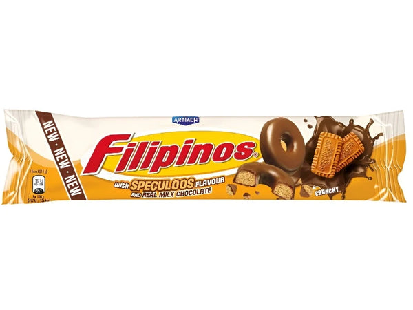 FilipinosMilkChocolateBiscuitWithSpeculoos128g